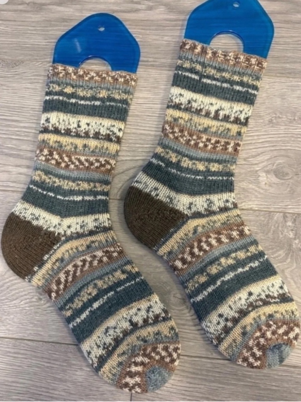 Hand Knit Wool Socks